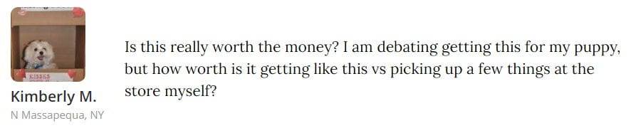 Question from Kimberly M